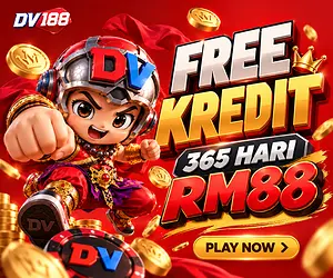 DV188 365 Hari Free Kredit RM88